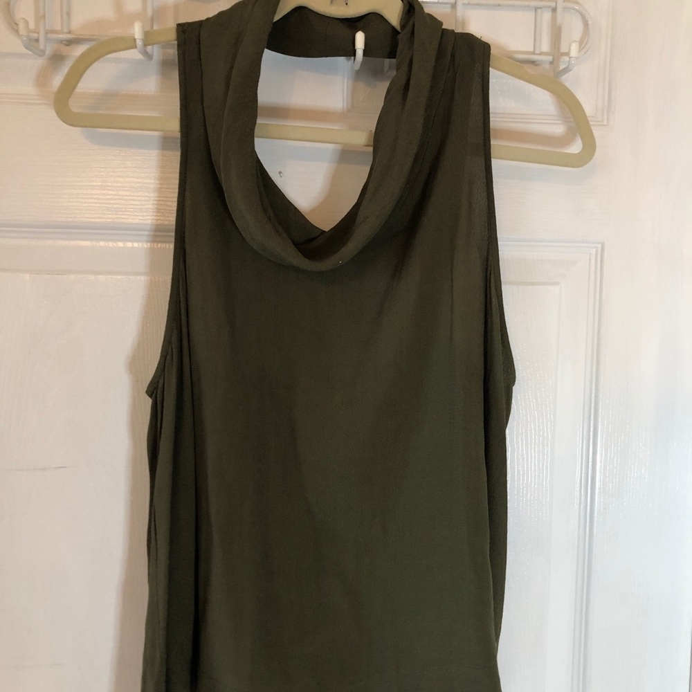 Turtleneck Tank Top